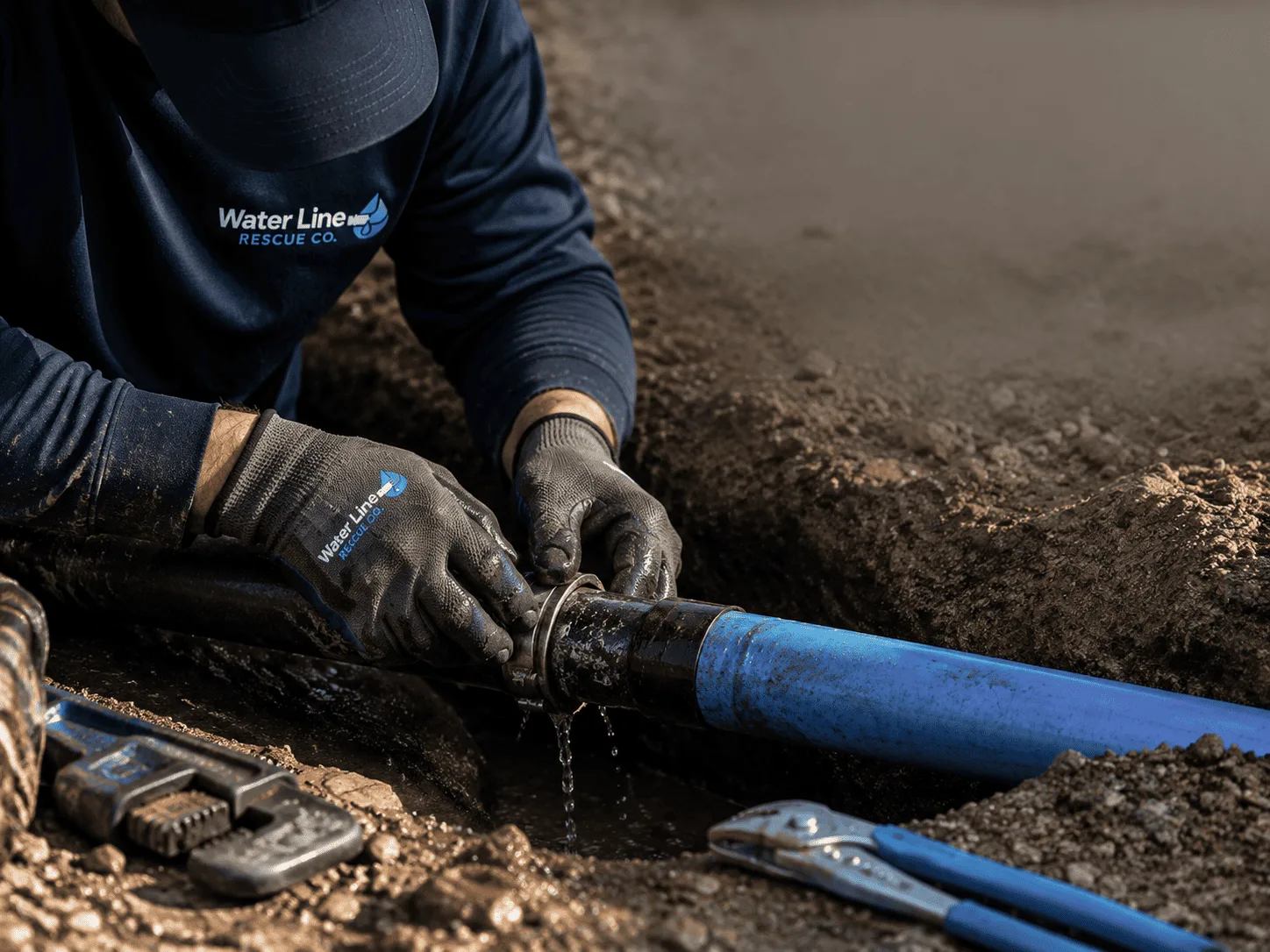 Why choose Water Line Repair in Onley, VA